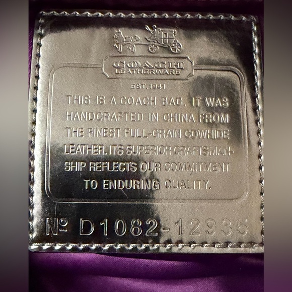 Coach Madison Leather Julianne Tote #12935 - Picture 7 of 11